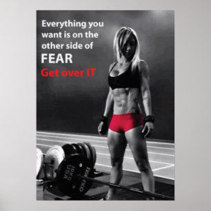 Póster Exercício inspirador