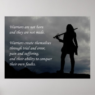 Póster Exercício inspirador