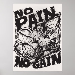 Póster Exercício inspirador