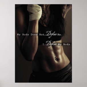 Póster Exercício inspirador