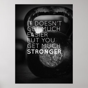 Póster Exercício inspirador