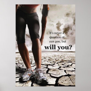 Poster Exercício inspirador