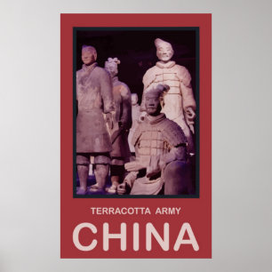 Póster Exército do Terracotta de China