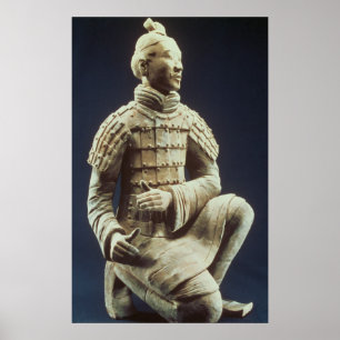 Poster Exército do Terracotta, dinastia de Qin, 210 BC