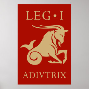 Poster Exército Romano Imperial - Legio I Adiutrix