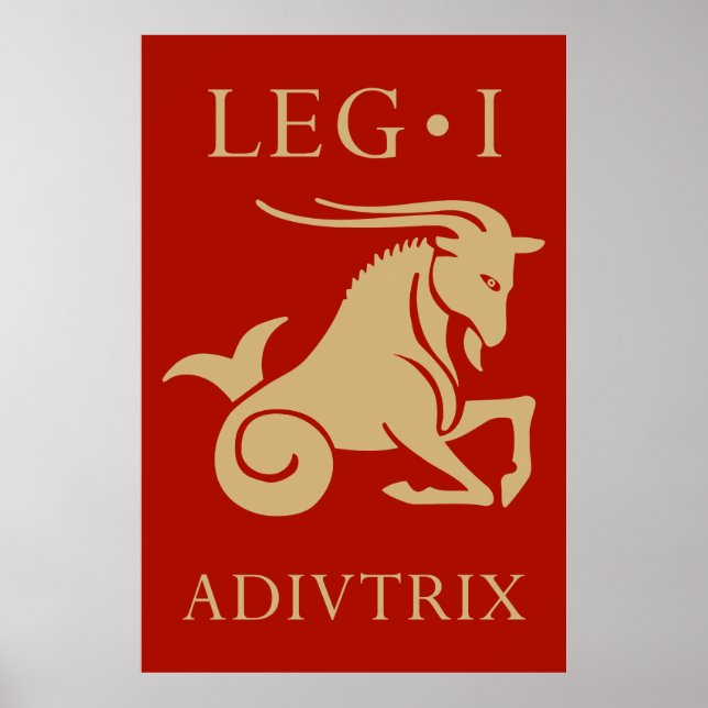 Poster Exército Romano Imperial - Legio I Adiutrix (Frente)