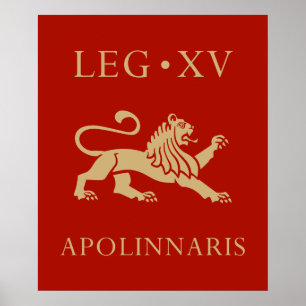 Poster Exército Romano Imperial - Legio XV Apollinaris
