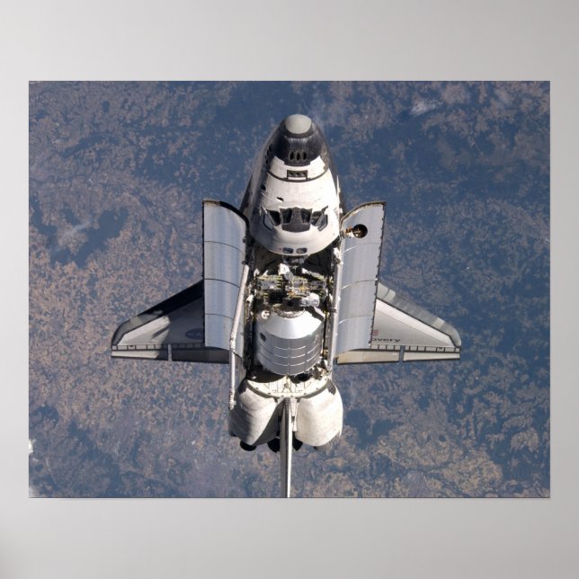 Poster Exibição da Descoberta de Embarcações de Espaço do (Frente)
