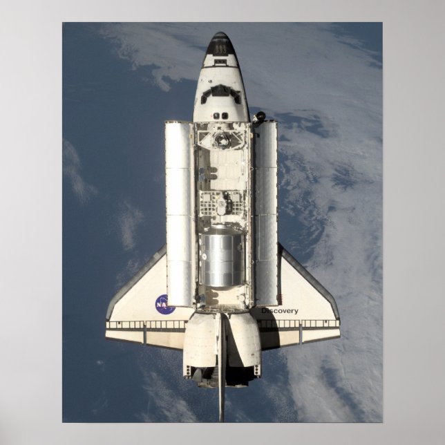 Póster Exibição de Descoberta da Estação Espacial Interna (Frente)