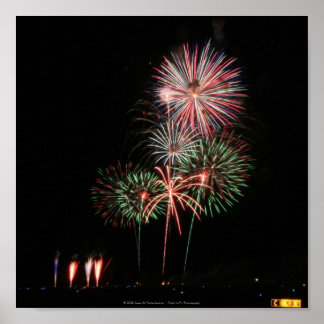 Poster Exibição do Fireworks