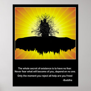 Poster Existência de Buddha