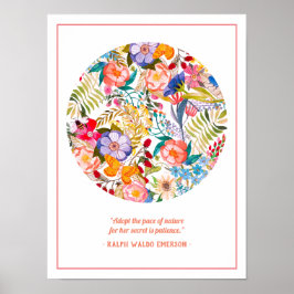 Poster Existencialismo de Aquarela para a Caridade