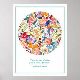 Poster Existencialismo de Aquarela para a Caridade