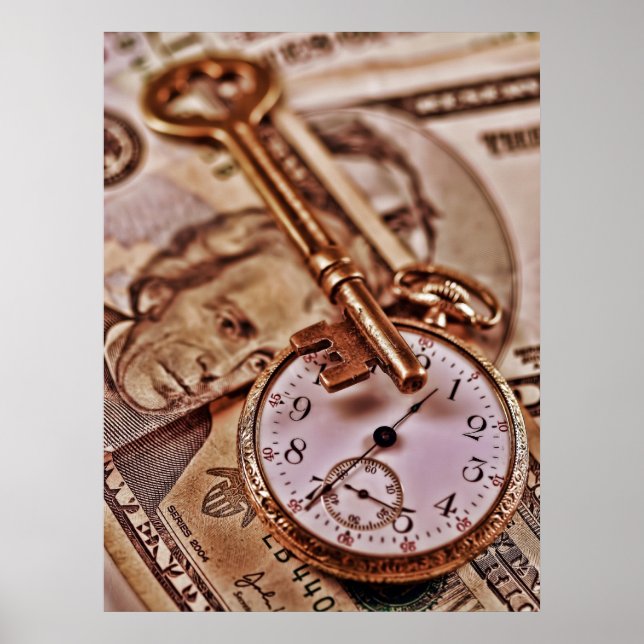 Póster Êxito dos negócios (Frente)