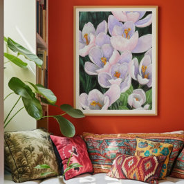 Póster Exotic Orchid Art Print - 20 x 25 cm Glossy Poster