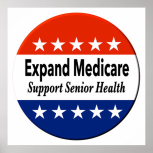 Poster Expand Medicare to Support Senior Health