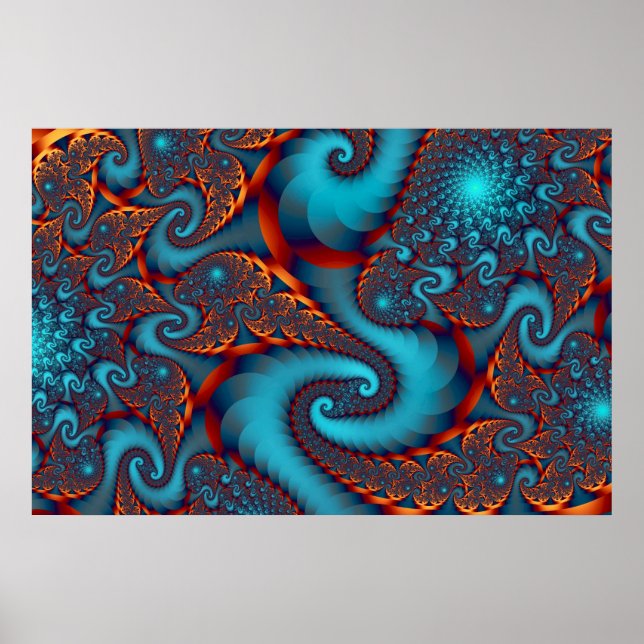 Poster "Expansão da consciência mental" (Frente)