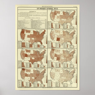 Póster expectativa de vida para os homens