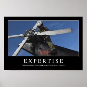 Póster Experiência: Citações inspiradas