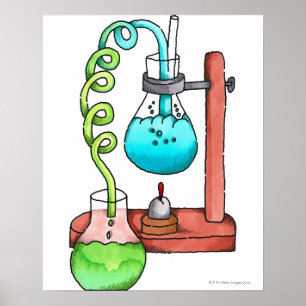 Póster Experiência da química