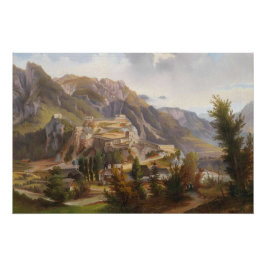 Póster Experimente a beleza de Malborghetto com Pernhart