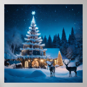 Poster Experimente a magia do Natal