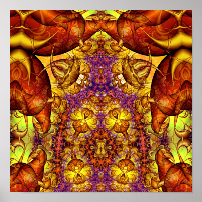 Póster Experimento de Gateway de ouro 4 (12 por 12) Art I (Frente)