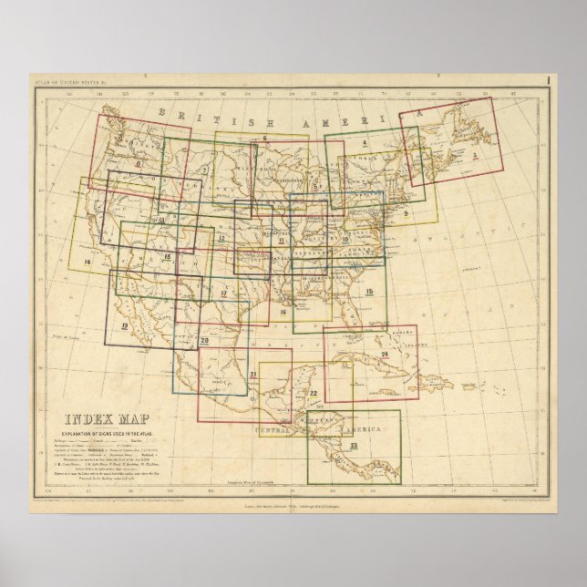 Poster Explicação do Mapa de Índice dos Sinais Usados no  (Frente)