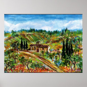 POSTER EXPLORAÇÃO ANTIGA NA PAISAGEM DA TÚSCULA
