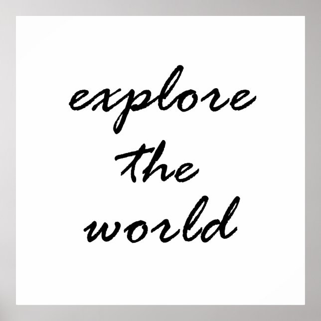 Poster Explorar (Frente)