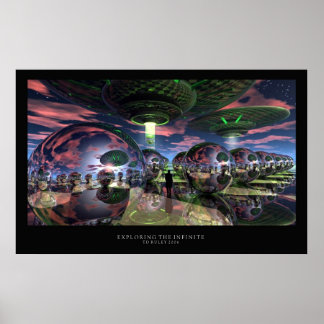 Póster Explorar o Infinito
