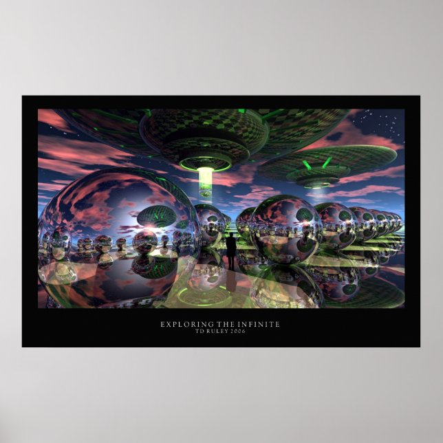 Póster Explorar o Infinito (Frente)