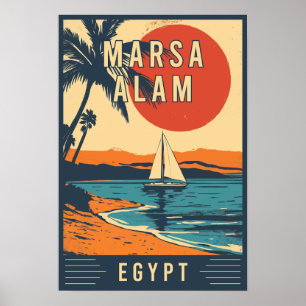 Poster Explorar o Paraíso do Mar Vermelho Marsa Alam no E