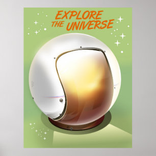 Póster Explore o Universo