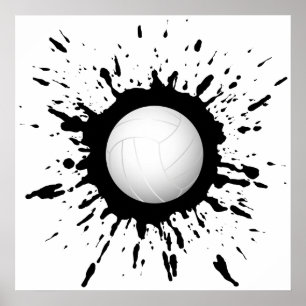 Póster Explosão 1 do voleibol