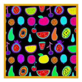 Póster Explosão de brilho tropical