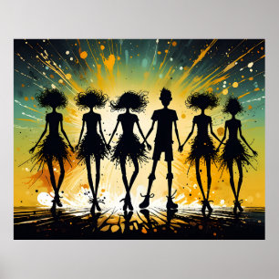 Poster Explosão de Dança