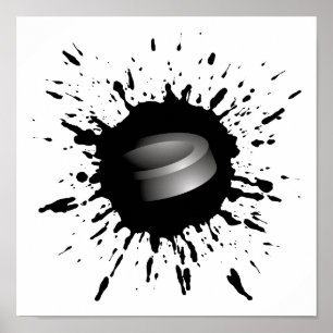 Póster Explosão de hóquei