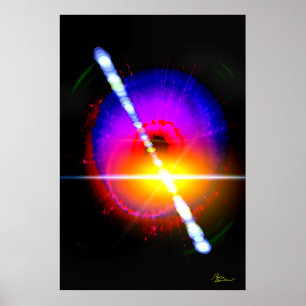 Póster Explosão do raio gama