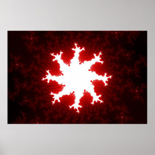 Póster Explosão do vermelho
