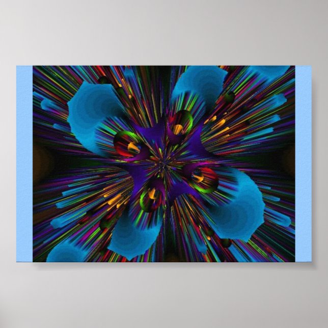 Póster Explosão em Matriz (Frente)