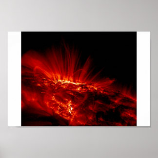 Póster explosão solar