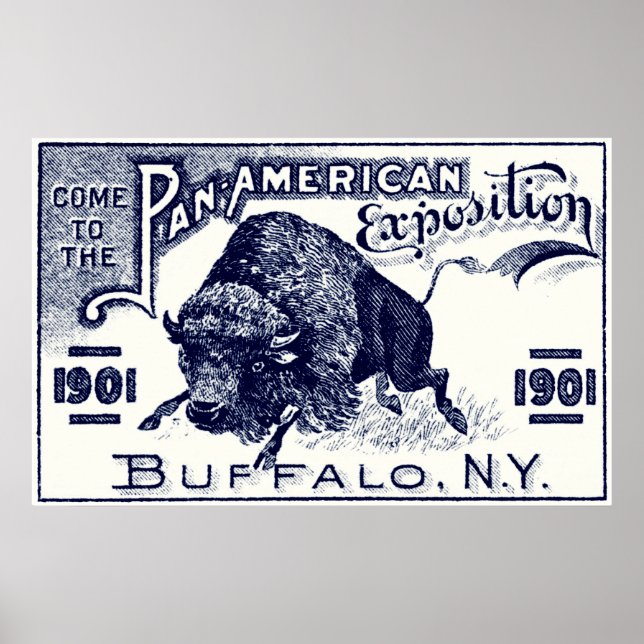 Póster Expo Pan-Americano 1901 (Frente)