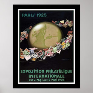 Poster Exposição 1925 de Paris