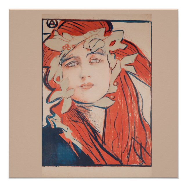 Póster Exposição de segundos da Sociedade de Artistas Pol (Frente)