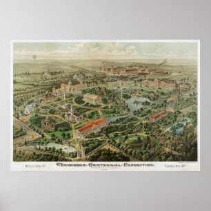 Póster Exposição do Centennial de Tennessee