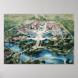 Poster Exposição Pan-Americana - Feira Mundial de Buffalo