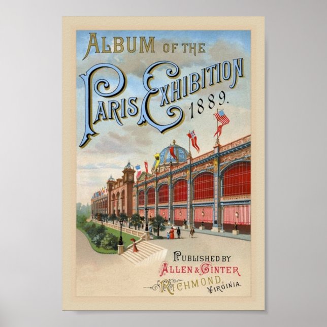 Poster Exposição Paris 1889 (Frente)