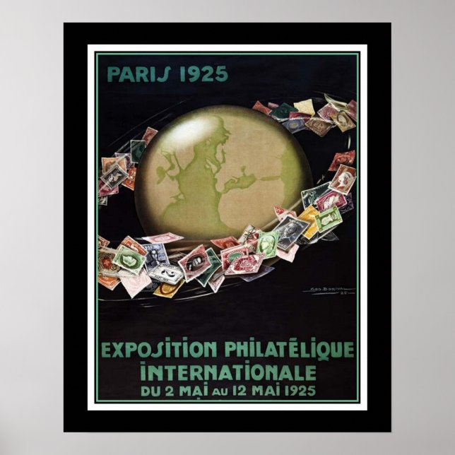 Poster Exposição Paris 1925 (Frente)