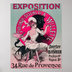 Poster Exposição Paris de Tableaux de 1897